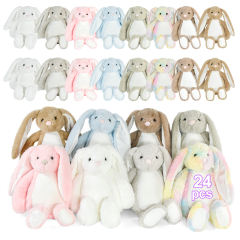 US warehouse 30cm Easter rabbit Bunny Doll Mix 8 Colors