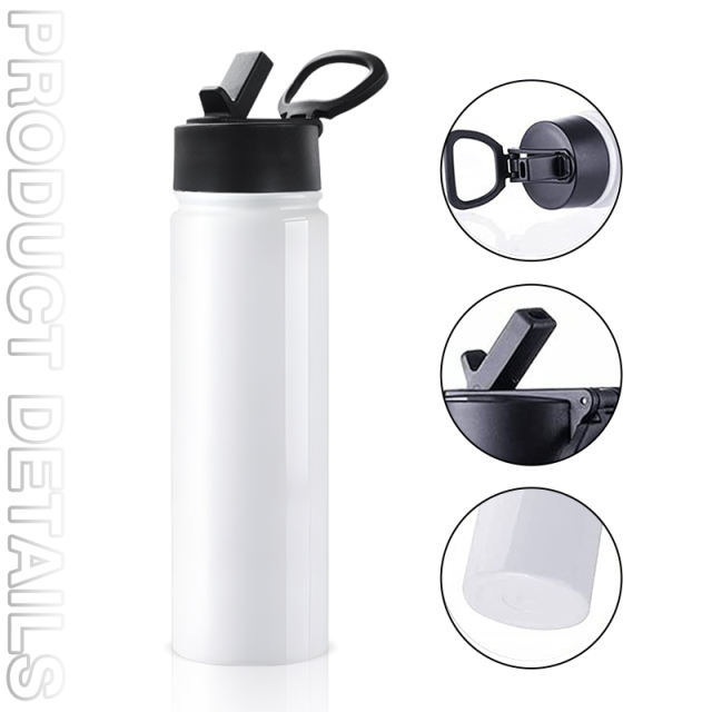US warehouse 22oz Sublimation sport water bottle flask
