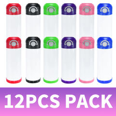 US warehouse 12oz 350ml sublimation kids bounce bottle