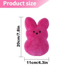 US warehouse 5.9in ,7.9in Easter Peeps rabbit doll mix colors 15cm 20cm