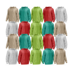 25pcs light colors