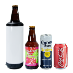 US warehouse 6pcs 16oz speaker 4 in 1 cooler sublimation blanks tumblers with bottom cover set