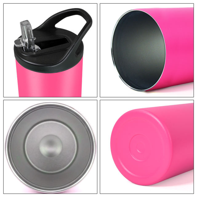 US warehouse 12pcs/30pcs 20oz powder coated skinny tumblers with dual lids