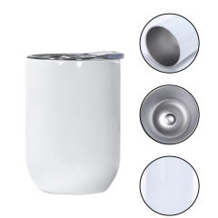 US warehouse 30pcs pack 12oz straight wine sublimation tumbler