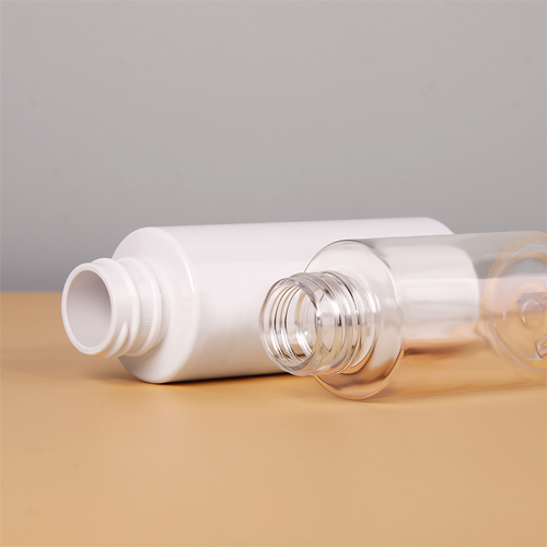 Lotion Pump Bottle 60ml 80ml 100ml White Clear PET Plastic Cosmetic Container Packaging