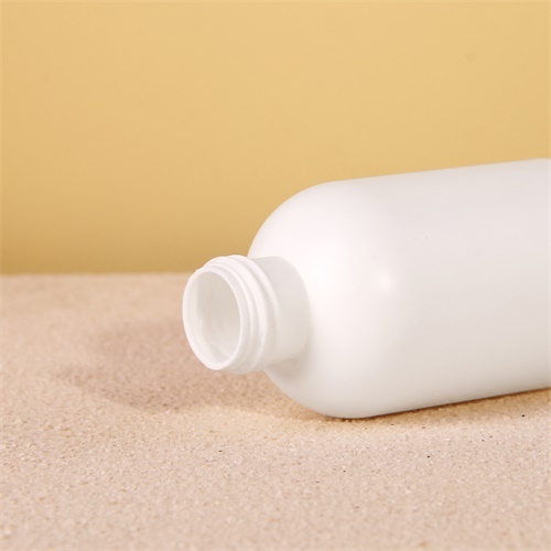 Plastic White Lotion Bottle Wholesale 100ml Empty HDPE Packaging with Pump For Shampoo Lotion Cosmetic