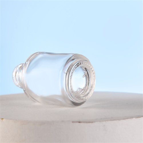 Mini Size 5ml Essential Oil Glass Dropper Bottle Round Clear Packaging for Perfume Oil Cosmetic