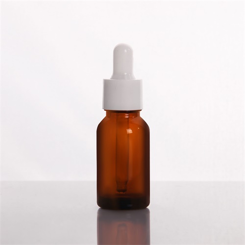 Custom Printing Glass Dropper Bottle 15ml Cosmetic Small Amber