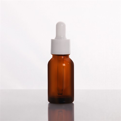 Custom Printing Glass Dropper Bottle 15ml Cosmetic Small Amber Essential  Oil Packaging