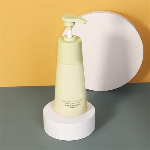 280ml HDPE Plastic Lotion Pump Bottle Cone Shaped Shampoo Gel Lotion Cream Bottle Cosmetic Packaging