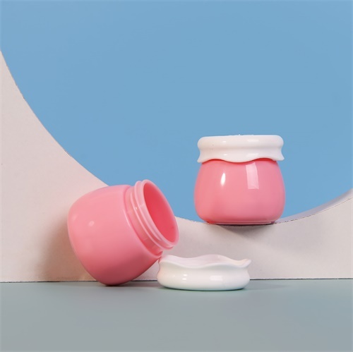 STOCK 10ml Acrylic Cute Pink Cream Jar Honey Pot Shaped Small Jar