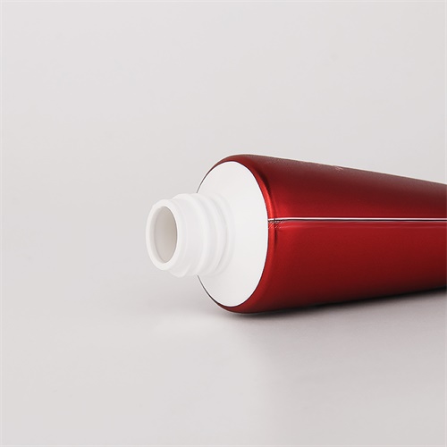 New Arrival PBL Lotion Pump Tube 40ml Red Custom Color Printed Tube