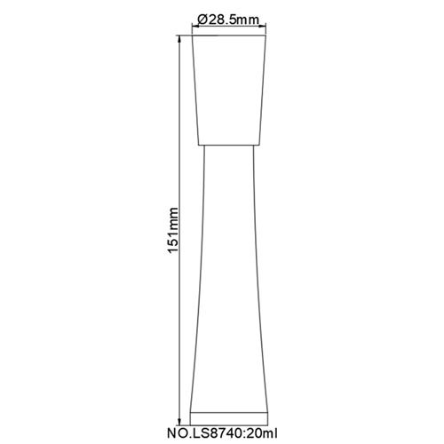 ABL Empty PE Plastic Squeeze Nozzle Tip Tube 20ml for Ointment Eye Cream Fae Serum Packaging