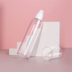 100Ml Clear Airless Pump Bottle Custom Printing Airless Lotion Cosmetic Bottle