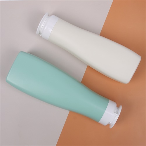 Empty HDPE Flip Cap Bottle Special Shape Cheap Plastic Bottles 500ml