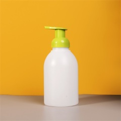 White 100% PCR 500ml Skincare 17 Oz Eco-friendly Cosmetic Packaging Foam Pump Bottle for Shampoo