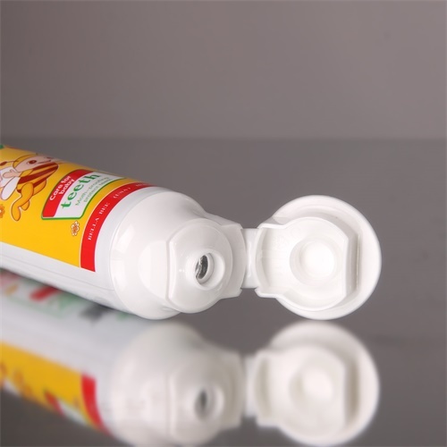 65ml 2oz Laminated Toothpaste Tube Unsealed End with Flip Cap Soft Tube Packaging