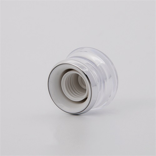 80ml Shiny Silver Tube Laminated with Clear Acrylic Cap for Cream Facial Cleanser Soft Squeeze Tube