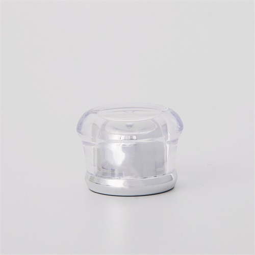 80ml Shiny Silver Tube Laminated with Clear Acrylic Cap for Cream Facial Cleanser Soft Squeeze Tube