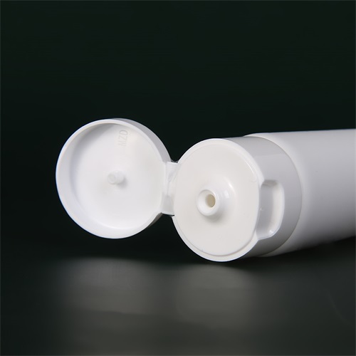 60ml/2oz White Empty Tubes Squeezable Cosmetic Containers Refillable Plastic Tubes