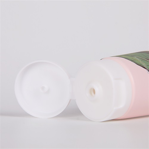 4oz 120ml Cosmetic Squeezable Plastic Tubes Packaging With Flip Lid for Skin Care