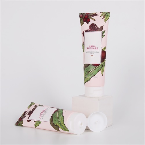 4oz 120ml Cosmetic Squeezable Plastic Tubes Packaging With Flip Lid for Skin Care