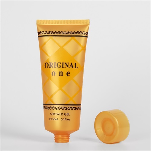 5oz 141mm Shower Gel Tubes D45mm Custom Printing Container For Cosmetic Tube Design
