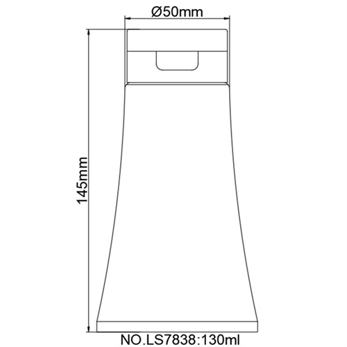 130ml Soft Silver Hand Sanitizer Gel Tube D50mm PE Tubes For Cosmetic Packaging 4oz