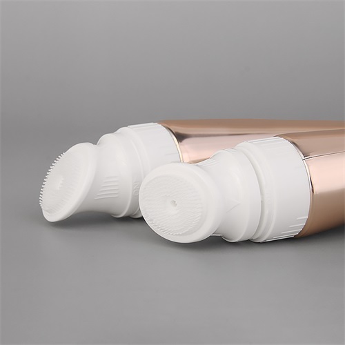 Wholesale Squeeze ABL Cosmetic Aluminum Tubes With Massage Head Container For Skincare Packaging 100ml