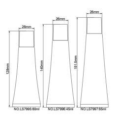 60ml Body Lotion Tubes Sample Cleaner Custom Squeeze Empty Cosmetic Containers Packaging Tube