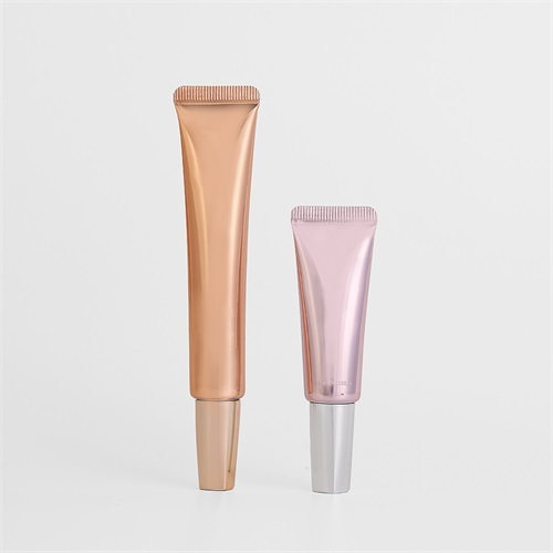 Lipgloss Squeeze Tubes Packaging Lipbalm Lip Eye Cream Black Custom Plastic ABL Long Nozzle Tube