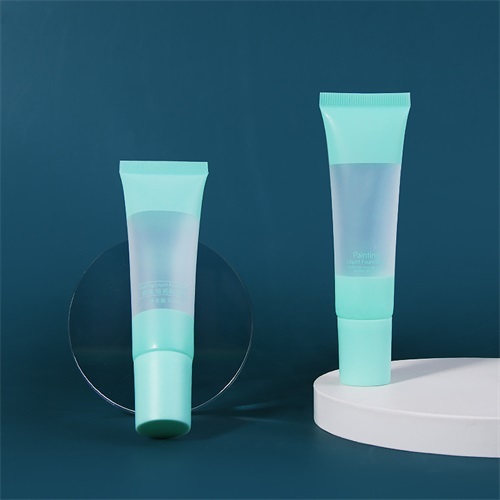 High Quality Double color Cosmetic PE Tube D20mm Soft Tube with Screw Cap Squeezable for Scrubs Body Lotion Cosmetic Packaging