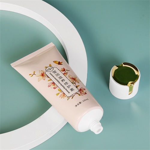 Custom Empty 100ml Plastic PE Soft Cosmetic Tube Packaging Refillable Squeeze For Hand Cream Body Lotion
