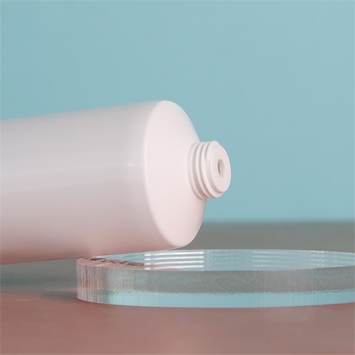 D40mm Unsealed Flip Cap Lotion Tube 3oz Empty White For Skincare Packaging H120mm