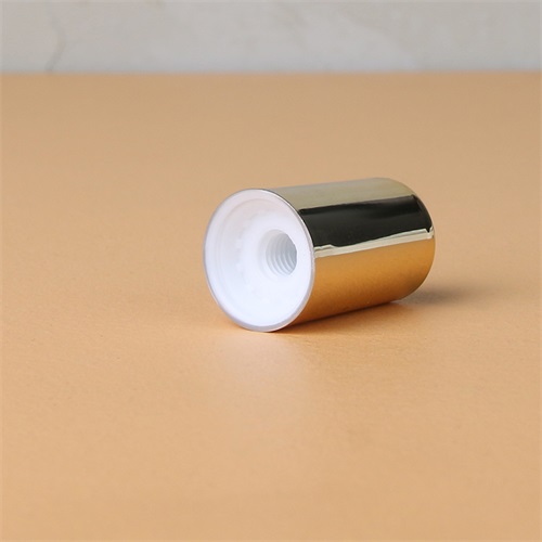 Custom 15ml Long Nozzle Tip White Tube Cosmetic Container D19mm With Golden Cap For Eye Cream Free Sample