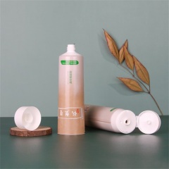 100ml Paper Plastic Composite Lotion Tube With Flip Cap Unsealed Packaging D40mm