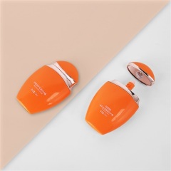 75ml Oval Shape HDPE Sunscreen Sun Cream Tottle Sunblock Bottle Cosmetic Packaging