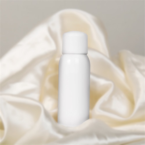 White Snap-on Fine Mist Spray Empty Bottle 100ml PET Cosmetic Packaging For Sunscreen Spray Alcohol