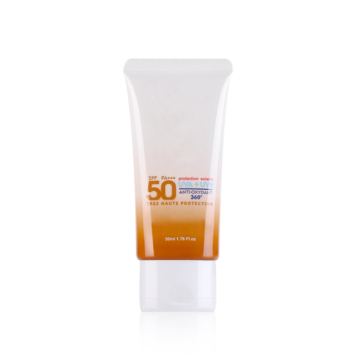 LESOPACK 50ml Oval PE Sunscreen Cream Tube - Eco-Friendly Skincare Packaging