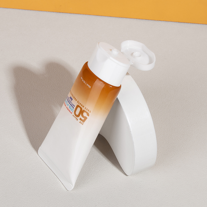 LESOPACK 50ml Oval PE Sunscreen Cream Tube - Eco-Friendly Skincare Packaging