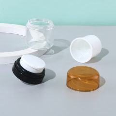 Luxury 15ml AS plastic airless bottle cream tub empty packaging