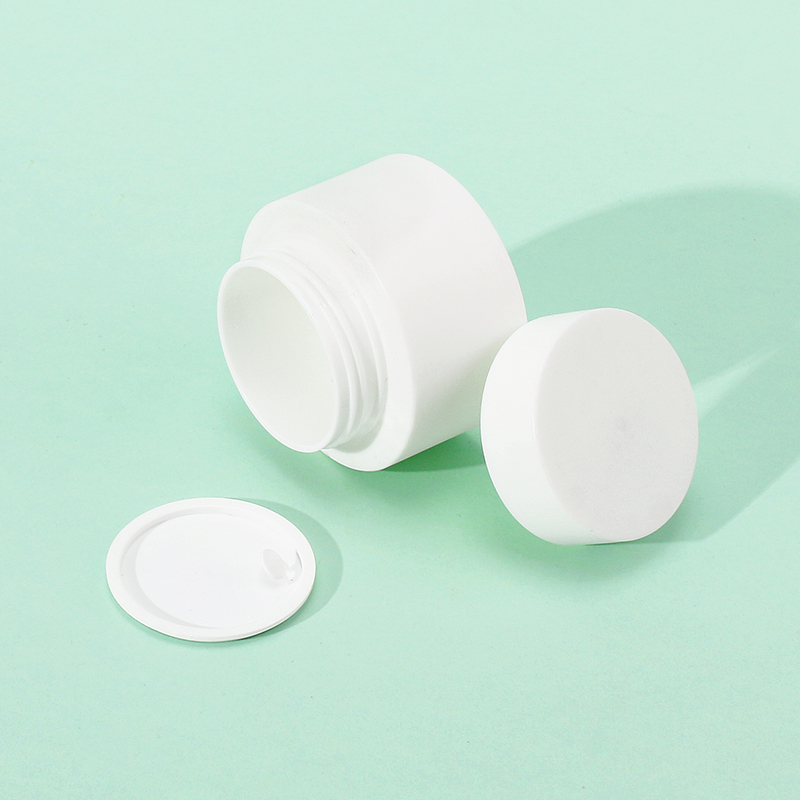 Cylindrical 30ml PP jar facial cream container empty skincare packaging