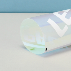 Wholesale Cosmetic Cream Tube Holographic Clear Hoses for Hand Cream Face Cleaner Lotion