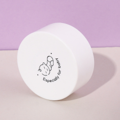 Empty Baby Talcum bottle Loose Powder container 50ml PETG Cosmetic Plastic packaging
