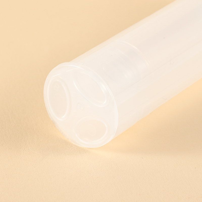 Refillable 3-chamber airless bottle lotion plastic empty cosmetic packaging