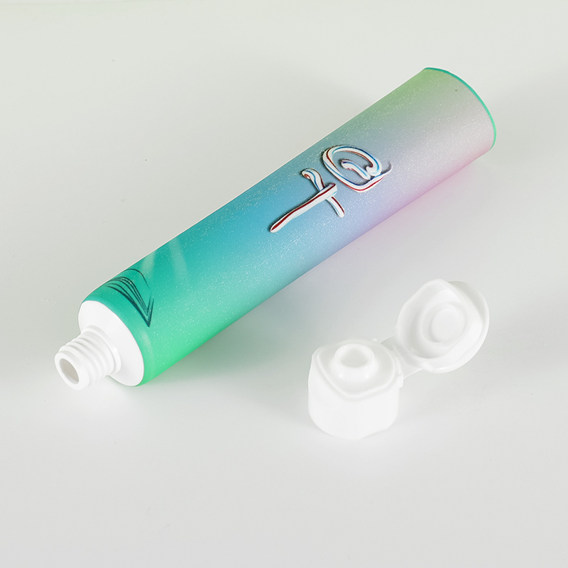 Popular design free sample D28 ABL cosmetic squeezable tubes empty pacakging