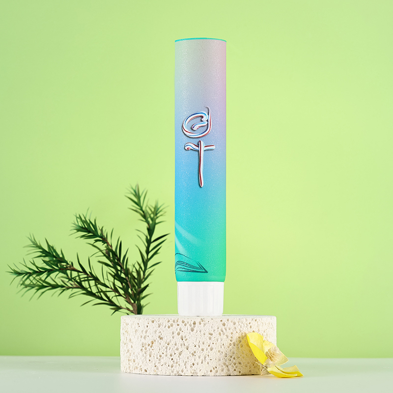 Popular design free sample D28 ABL cosmetic squeezable tubes empty pacakging