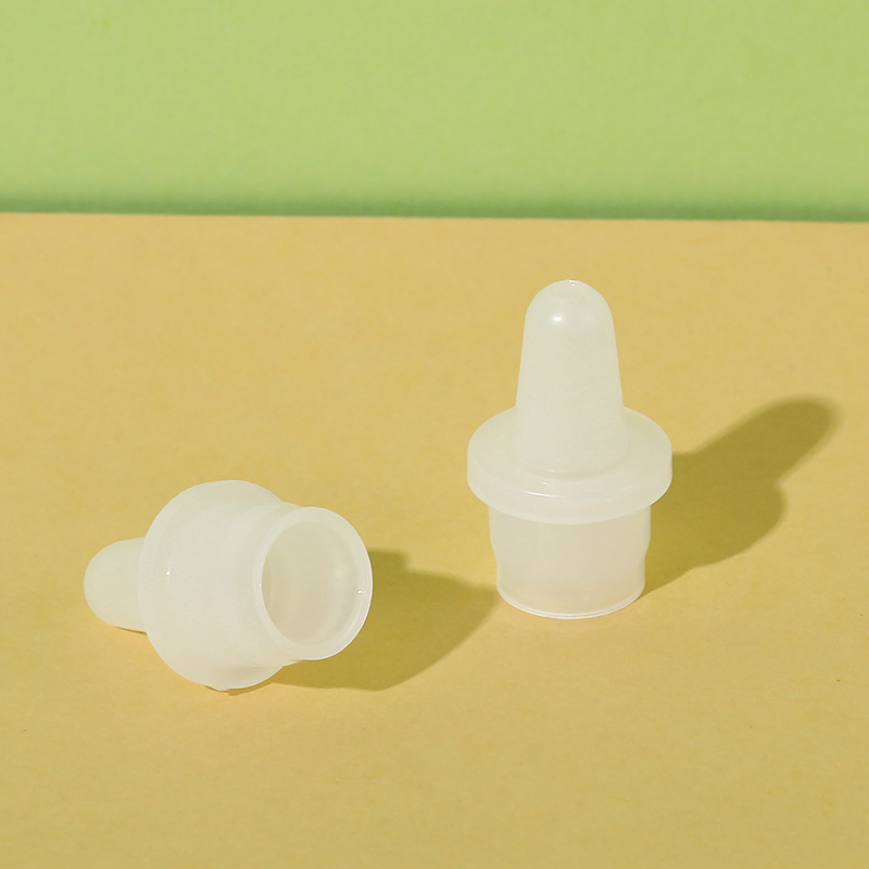 Custom color Round HDPE squeeze bottle dropper 100ml cosmetic packaging