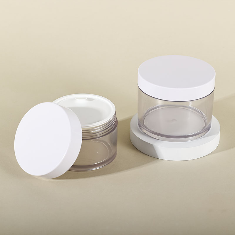 Luxury Thick Wall 200g 250g PETG Cream Jar Skin Care Beauty Packaging