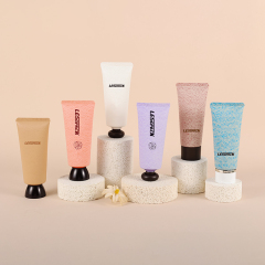 Customized beauty skincare empty packaging PE soft tube D40 cream container